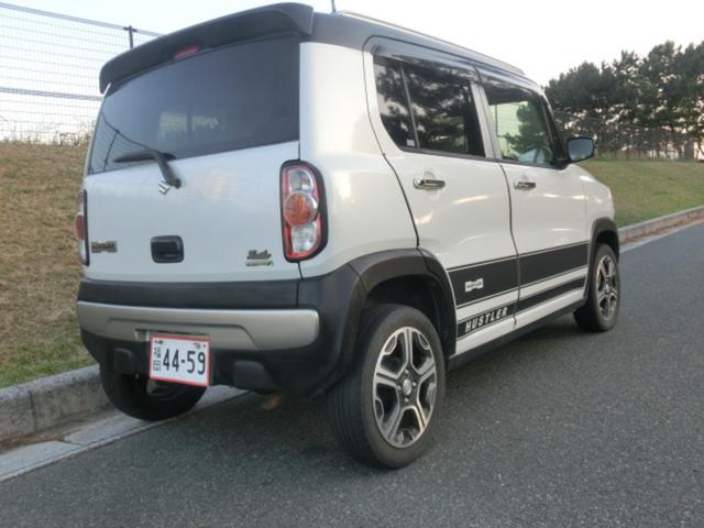 ハスラー Ｘターボ　ターボ　４ＷＤ　ＣＶＴ　車検９年１１月　テレビ　バックカメラ　（ホワイトパール）（4枚目）