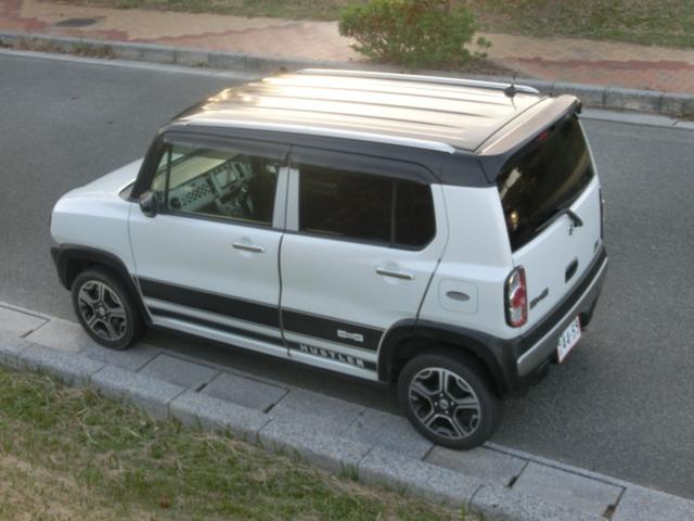 ハスラー Ｘターボ　ターボ　４ＷＤ　ＣＶＴ　車検９年１１月　テレビ　バックカメラ　（ホワイトパール）（5枚目）
