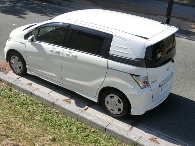 フリードスパイクハイブリッド ジャストセレクション パワースライドドア ハイブリット ナビ テレビ (ホワイトパール)(34枚目)