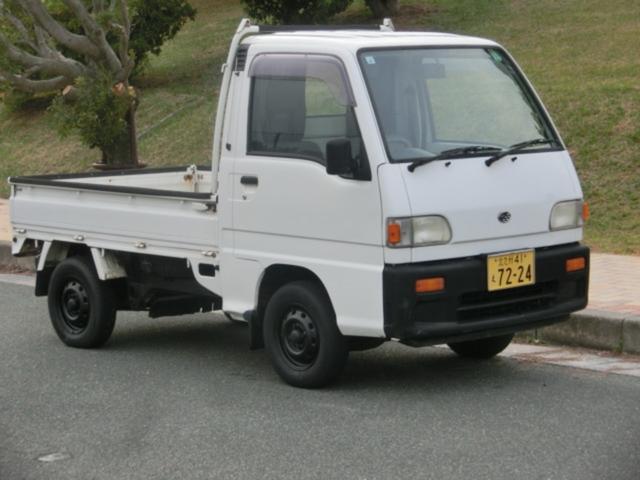 サンバートラック SDX スーパーチャージャー 三方開 4WD 4気筒 スーパーチャージャー付エンジン 切替式4WD 5速マニュアルミッション エアコン付 Tベルト交換済 車検8年4月まで (ホワイト)(2枚目)