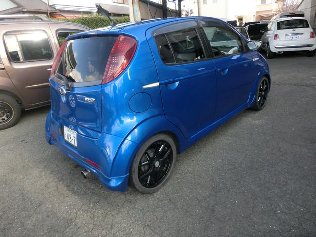 R2 タイプS S 4気筒DOHCインタークーラー付きスーパーチャージャー 7速MTシフト付CVT 4輪独立サスペンション テイン車高調 STIゲノムマフラー LEDテールランプ インナーカーボンヘッドライト(63枚目)