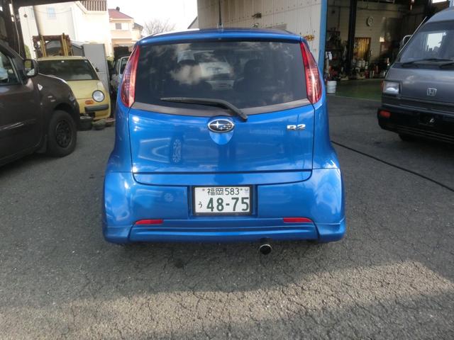 R2 タイプS S 4気筒DOHCインタークーラー付きスーパーチャージャー 7速MTシフト付CVT 4輪独立サスペンション テイン車高調 STIゲノムマフラー LEDテールランプ インナーカーボンヘッドライト(64枚目)
