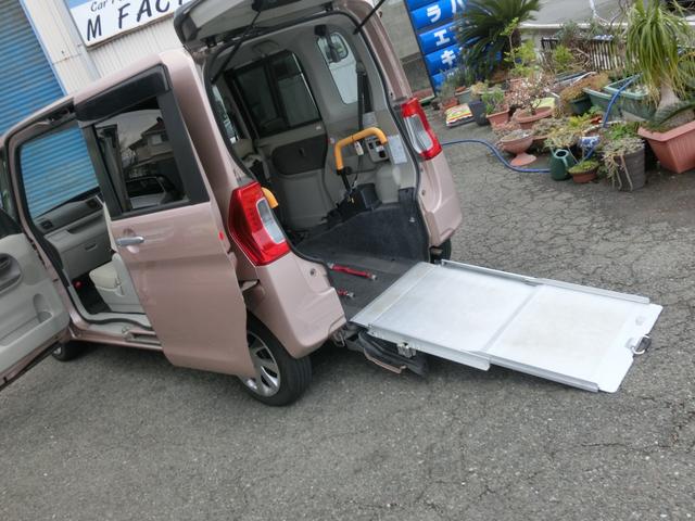 タント 車椅子移動車 電動ウインチ 車イス固定具 スロープ リヤシート付4人乗り Tチェーン式エンジン CVT フル装備 福祉車両(49枚目)