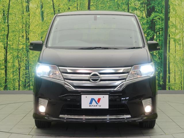 ハイウェイスター S-ハイブリッド エアロモード フリップダウンモニター 両側電動ドア 禁煙車 純正ナビ バックカメラ Bluetooth フルセグ ETC HIDヘッドライト クルーズコントロール ロールサンシェード スマートキー オートライト(17枚目)