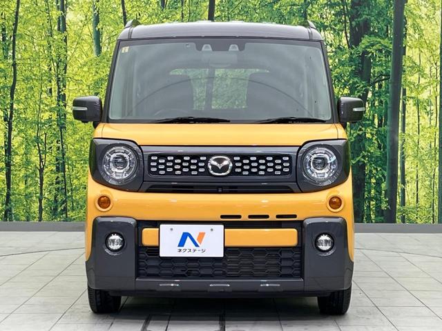 フレアワゴンタフスタイル ハイブリッドＸＴ　禁煙車　両側電動スライド　純正ＳＤナビ　全周囲カメラ　ＥＴＣ　Ｂｌｕｅｔｏｏｔｈ　フルセグ　スマートキー　シートヒーター　２トーン　ＬＥＤヘッド　クルコン　ルーフレール　コーナーセンサー（15枚目）