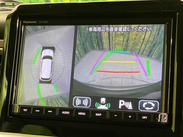 クロスビー ハイブリッドＭＺ　純正８型ＳＤナビ　全周囲カメラ　衝突被害軽減システム　レーダークルーズ　禁煙車　ハーフレザーシート　フルセグ　Ｂｌｕｅｔｏｏｔｈ　ドラレコ　コーナーセンサー　スマートキー　ＬＥＤヘッド　ＥＴＣ（4枚目）