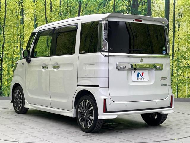 スペーシアカスタム ハイブリッドＸＳターボ　両側電動スライドドア　衝突軽減装置　禁煙車　ＳＤナビ　バックカメラ　ＥＴＣ　Ｂｌｕｅｔｏｏｔｈ　スマートキー　シートヒーター　ハーフレザーシート　ＬＥＤヘッドライト　ＬＥＤフォグランプ　クルコン（26枚目）
