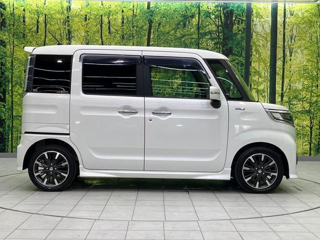 スペーシアカスタム ハイブリッドＸＳターボ　両側電動スライドドア　衝突軽減装置　禁煙車　ＳＤナビ　バックカメラ　ＥＴＣ　Ｂｌｕｅｔｏｏｔｈ　スマートキー　シートヒーター　ハーフレザーシート　ＬＥＤヘッドライト　ＬＥＤフォグランプ　クルコン（35枚目）