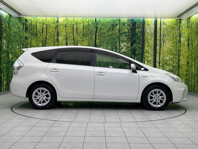 プリウスアルファ Ｓ　禁煙車　純正ＳＤナビ　バックカメラ　ＥＴＣ　ステアリングスイッチ　オートエアコン　純正１６インチアルミホイール　フォグランプ　ＣＤ再生　地デジ　盗難防止装置　プライバシーガラス　オートライト（35枚目）
