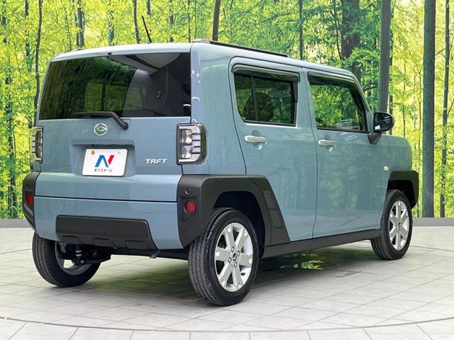 タフト Ｇ　ガラスルーフ　衝突軽減装置　純正ナビ　バックカメラ　禁煙車　シートヒーター　ドライブレコーダー　フルセグ　Ｂｌｕｅｔｏｏｔｈ　ＬＥＤヘッド　革巻きステアリング　ステアリングスイッチ　オートライト（17枚目）
