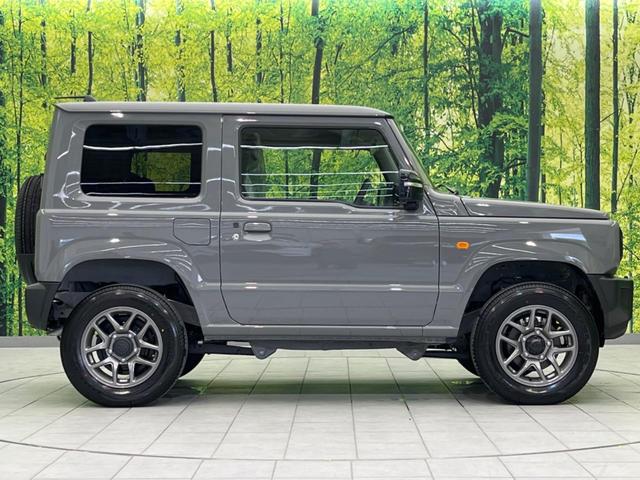 ジムニー ＸＣ　届出済未使用車　ターボ　衝突軽減　ソナー　クルーズコントロール　車線逸脱警報　誤発進抑制　ハイビームアシスト　ＬＥＤヘッドライト　シートヒーター　純正革巻きハンドル　スマートキー　フォグライト（34枚目）