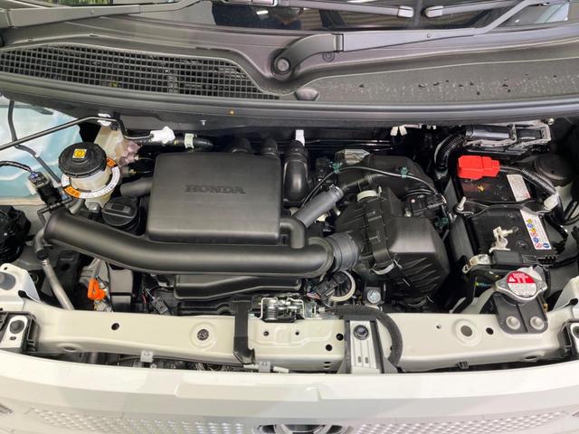 Ｎ－ＢＯＸ ベースグレード　届出済み未使用車　電動スライドドア　衝突軽減装置　アデプティブクルーズコントロール　スマートキー　オートライト　ＬＥＤヘッドライト　レーンアシスト　クリアランスソナー　オートマチックハイビーム（18枚目）