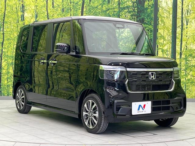 Ｎ－ＢＯＸカスタム ベースグレード　届出済未使用車　両側電動スライド　衝突軽減装置　スマートキー　シートヒーター　ステアリングスイッチ　車線逸脱警報　オートマチックハイビーム　踏み間違い防止　コーナーセンサー　ＬＥＤヘッドライト（16枚目）