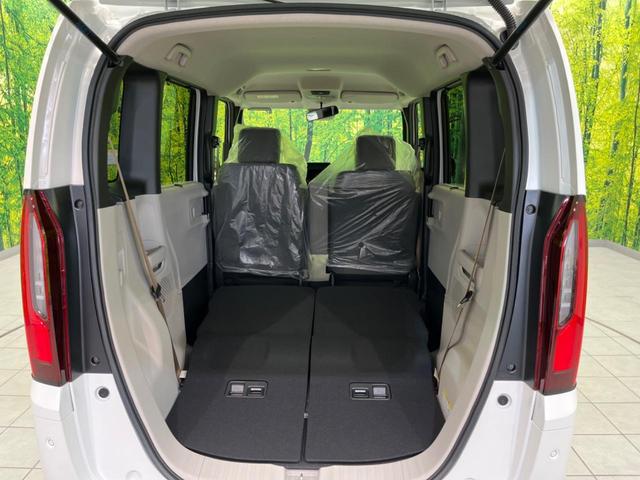 Ｎ－ＢＯＸ ベースグレード　届出済未使用車　電動スライド　衝突軽減装置　スマートキー　シートヒーター　ステアリングスイッチ　車線逸脱警報　オートマチックハイビーム　踏み間違い防止　コーナーセンサー　ＬＥＤヘッドライト（34枚目）