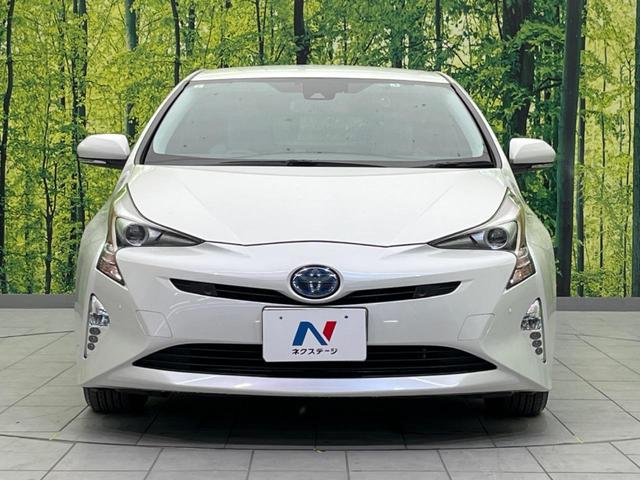プリウス Ｓセーフティプラス　純正ＳＤナビ　バックカメラ　レーダークルーズ　衝突軽減装置　禁煙車　コーナーセンサー　レーンキープ　スマートキー　ＬＥＤヘッド　ＥＴＣ　オートマチックハイビーム　車線逸脱警報　ドライブレコーダー（14枚目）