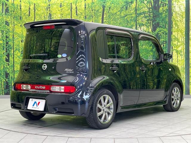 キューブ ライダー　ブラックライン　純正ＳＤナビ　禁煙車　スマートキー　ＨＩＤヘッドライト　ＥＴＣ　オートエアコン　１６インチアルミホイール　Ｂｌｕｅｔｏｏｔｈ再生　ＣＤ　ＤＶＤ再生　フルセグＴＶ（17枚目）