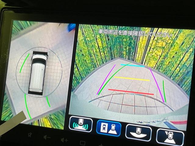 スペーシアカスタム ハイブリッドＸＳ　純正９型ナビ　届出済未使用車　両側電動ドア　全周囲カメラ　衝突被害軽減システム　レーダークルーズ　ハーフレザーシート　コーナーセンサー　スマートキー　ＬＥＤヘッド　オートハイビーム　車線逸脱警報（4枚目）