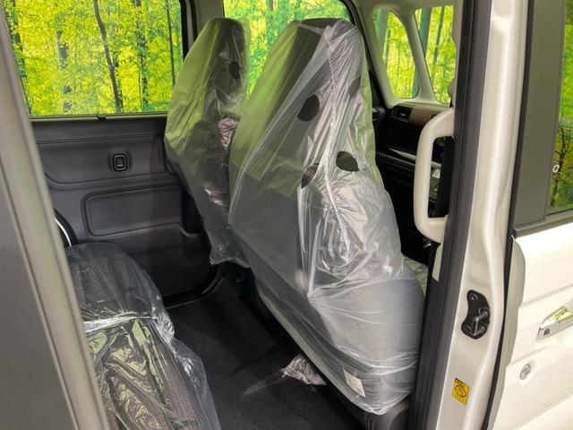 スペーシアカスタム ハイブリッドＸＳ　純正９型ナビ　届出済未使用車　両側電動ドア　全周囲カメラ　衝突被害軽減システム　レーダークルーズ　ハーフレザーシート　コーナーセンサー　スマートキー　ＬＥＤヘッド　オートハイビーム　車線逸脱警報（36枚目）