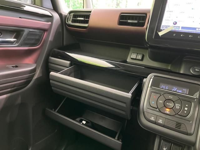 スペーシアカスタム ハイブリッドＸＳ　純正９型ナビ　届出済未使用車　両側電動ドア　全周囲カメラ　衝突被害軽減システム　レーダークルーズ　ハーフレザーシート　コーナーセンサー　スマートキー　ＬＥＤヘッド　オートハイビーム　車線逸脱警報（63枚目）