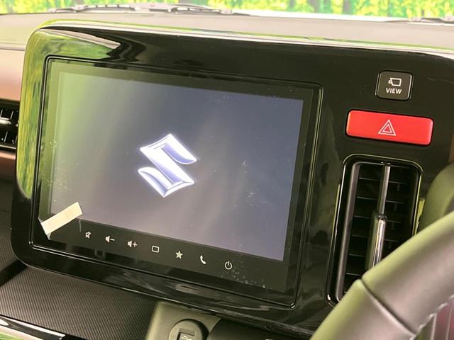 スペーシアカスタム ハイブリッドXS 純正9型ナビ 届出済未使用車 両側電動ドア 全周囲カメラ 衝突被害軽減システム レーダークルーズ ハーフレザーシート コーナーセンサー スマートキー LEDヘッド オートハイビーム 車線逸脱警報(3枚目)