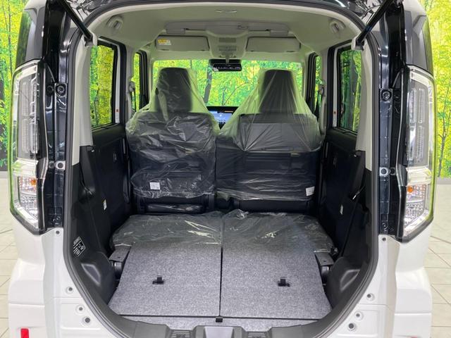 スペーシアカスタム ハイブリッドXS 純正9型ナビ 届出済未使用車 両側電動ドア 全周囲カメラ 衝突被害軽減システム レーダークルーズ ハーフレザーシート コーナーセンサー スマートキー LEDヘッド オートハイビーム 車線逸脱警報(34枚目)