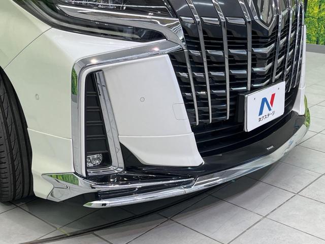 アルファード 2.5S サンルーフ エアロ 両側電動スライドドア 純正ナビ フリップダウン 全周囲カメラ 衝突軽減装置 レーダークルーズコントロール 禁煙車 ドラレコ レーンキープ コーナーセンサー スマートキー(24枚目)