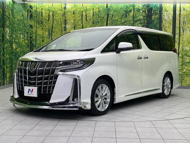 アルファード 2.5S サンルーフ エアロ 両側電動スライドドア 純正ナビ フリップダウン 全周囲カメラ 衝突軽減装置 レーダークルーズコントロール 禁煙車 ドラレコ レーンキープ コーナーセンサー スマートキー(29枚目)