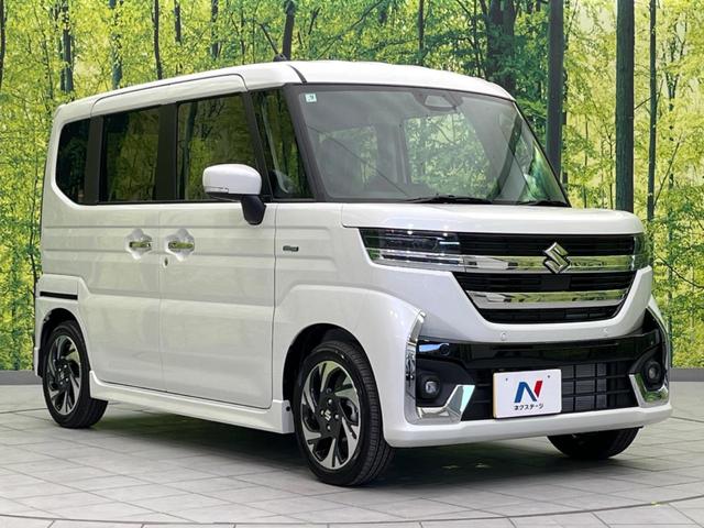 スペーシアカスタム ハイブリッドＸＳ　届出済未使用車　両側電動スライドドア　衝突軽減装置　レーダークルーズ　スマートキー　シートヒーター　ハーフレザーシート　ＬＥＤヘッドライト　ＬＥＤフォグライト　レーンキープアシスト　コーナーセンサー（16枚目）