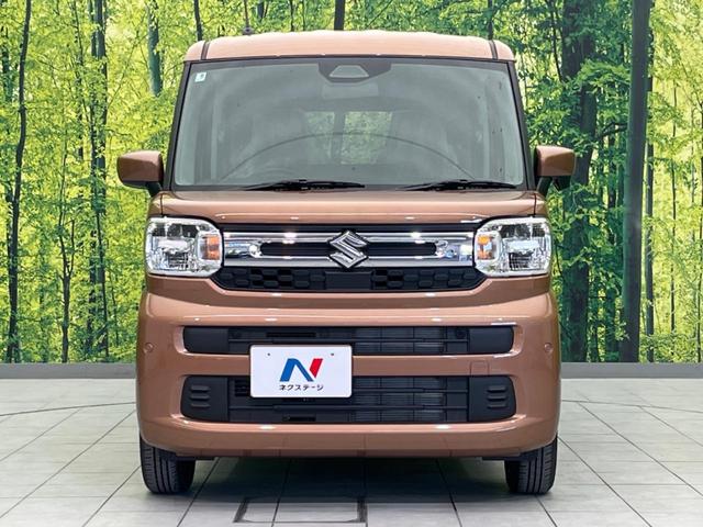 スペーシア ハイブリッドG 届出済未使用車 衝突軽減装置 スマートキー ハーフレザーシート LEDヘッドライト レーンキープアシスト コーナーセンサー 両側スライドドア オートマチックハイビーム オートライト オートエアコン(14枚目)