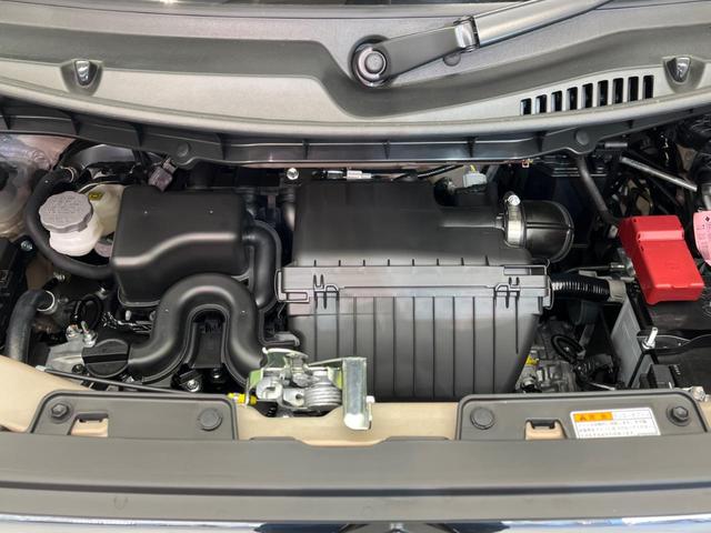 スペーシア ハイブリッドG 届出済未使用車 衝突軽減装置 スマートキー ハーフレザーシート LEDヘッドライト レーンキープアシスト コーナーセンサー 両側スライドドア オートマチックハイビーム オートライト オートエアコン(18枚目)