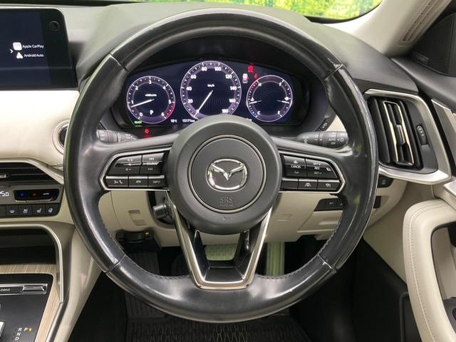 ＣＸ－６０ ＸＤ－ハイブリッド　エクスクルーシブモダン　ターボ　４ＷＤ　衝突軽減装置　禁煙車　純正１２インチナビ　本革シート　全周囲カメラ　レーダークルーズコントロール　ＥＴＣ　Ｂｌｕｅｔｏｏｔｈ　フルセグ　ドラレコ　シートヒーター　シートエアコン（11枚目）