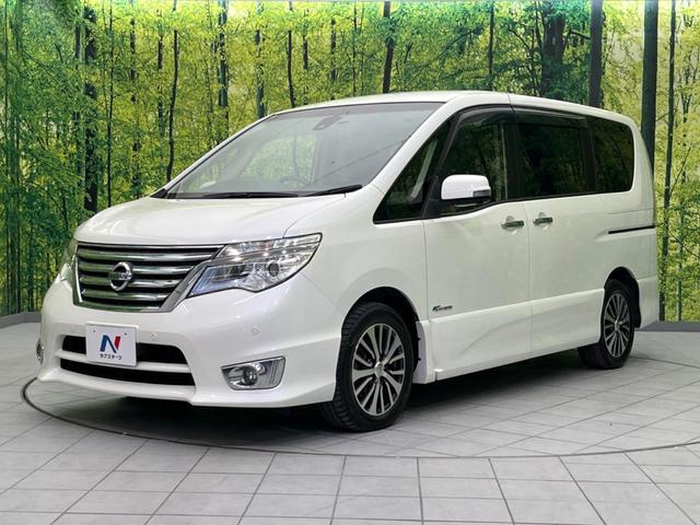 セレナ ハイウェイスター Vセレ+セーフティII SHV 両側電動ドア 純正SDナビ 後席モニター 全周囲カメラ 衝突被害軽減システム ドラレコ コーナーセンサー スマートキー LEDヘッド ビルトインETC クルコン 車線逸脱警報 オートライト(27枚目)