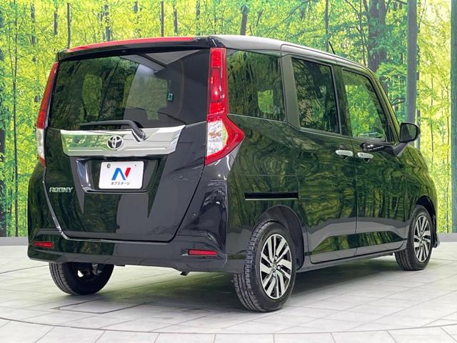 ルーミー カスタムG S 両側電動スライド 禁煙車 SDナビ バックカメラ クルーズコントロール ETC Bluetooth フルセグ スマートキー LEDヘッドライト オートライト オートエアコン ドライブレコーダー(17枚目)