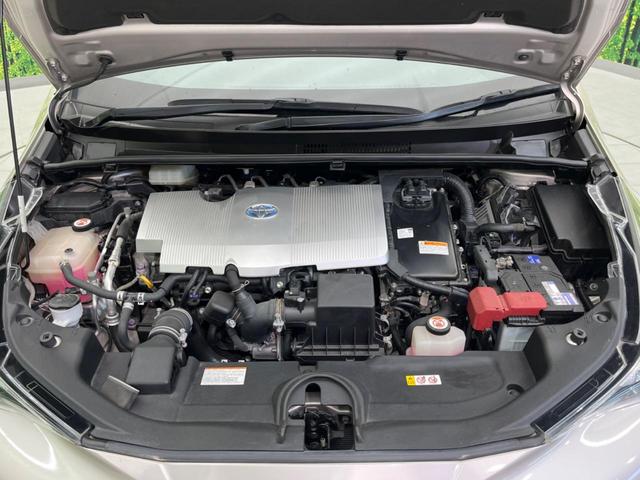 プリウス Sセーフティプラス 純正SDナビ バックカメラ 衝突被害軽減システム レーダークルーズ 禁煙車 ドラレコ コーナーセンサー スマートキー LEDヘッド オートハイビーム 車線逸脱警報 オートライト オートエアコン(18枚目)