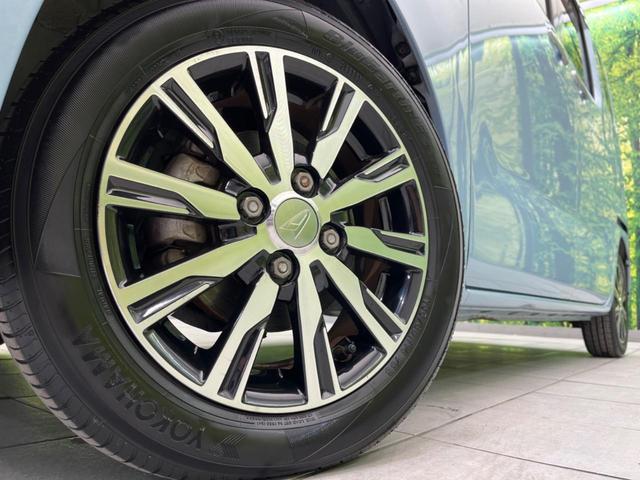 【純正１４インチアルミホイール】外観にマッチした純正アルミホイールを装着しております。各種社外アルミホイールや、スタッドレスタイヤも取扱いしております。是非ご相談ください♪