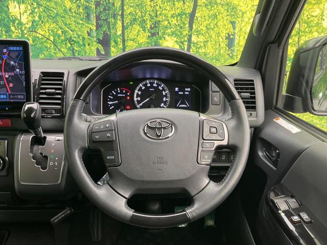 ハイエースバン ロングスーパーGL ダークプライムS 4WD 両側電動ドア 全周囲カメラ 衝突被害軽減システム 禁煙車 ハーフレザーシート コーナーセンサー スマートキー LEDヘッド ETC オートハイビーム 車線逸脱警報 オートライト(12枚目)