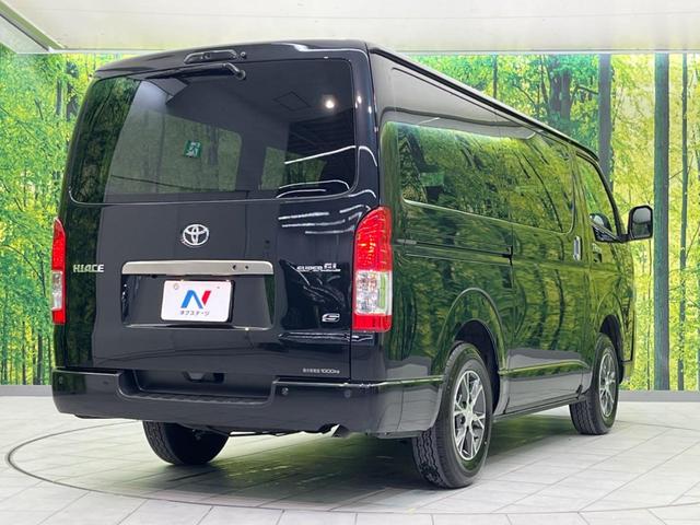 ハイエースバン ロングスーパーGL ダークプライムS 4WD 両側電動ドア 全周囲カメラ 衝突被害軽減システム 禁煙車 ハーフレザーシート コーナーセンサー スマートキー LEDヘッド ETC オートハイビーム 車線逸脱警報 オートライト(18枚目)