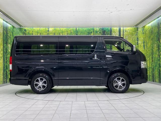 ハイエースバン ロングスーパーGL ダークプライムS 4WD 両側電動ドア 全周囲カメラ 衝突被害軽減システム 禁煙車 ハーフレザーシート コーナーセンサー スマートキー LEDヘッド ETC オートハイビーム 車線逸脱警報 オートライト(36枚目)
