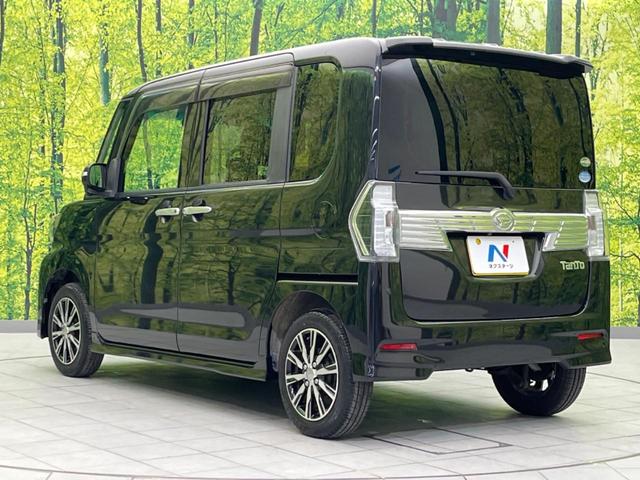 タント カスタムＸ　トップエディションＳＡＩＩＩ　電動スライドドア　衝突軽減装置　禁煙車　純正ナビ　バックカメラ　ＥＴＣ　Ｂｌｕｅｔｏｏｔｈ　フルセグ　スマートキー　シートヒーター　ハーフレザーシート　ＬＥＤヘッドライト　ＬＥＤフォグランプ（28枚目）