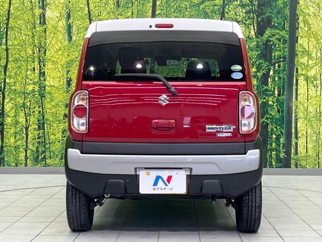 ハスラー Ｊ　８型ナビ　全周囲カメラ　衝突軽減装置　２トーンカラー　ドラレコ　ＥＴＣ　シートヒーター　Ｂｌｕｅｔｏｏｔｈ　スマートキー　ＨＩＤヘッドライト　純正１５インチアルミ　車線逸脱警報　アイドリングストップ（15枚目）