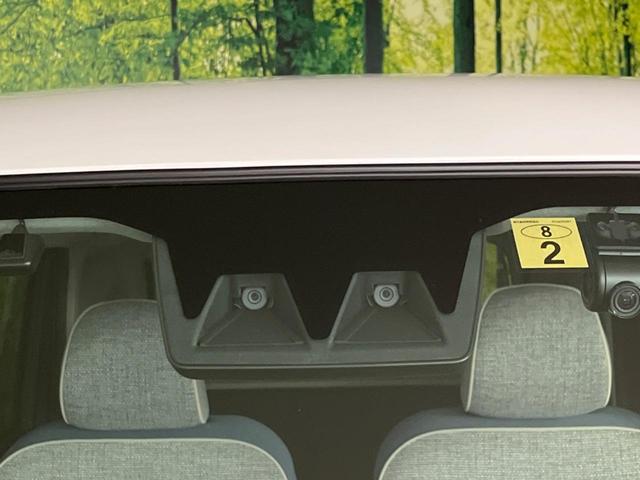 ムーヴキャンバス ストライプスＧターボ　両側電動スライドドア　衝突軽減装置　禁煙車　純正１０インチナビ　全周囲カメラ　レーダークルーズコントロール　ＥＴＣ　Ｂｌｕｅｔｏｏｔｈ　フルセグ　ドライブレコーダー　スマートキー　シートヒーター（21枚目）