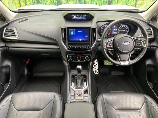 フォレスター アドバンス　４ＷＤ　サンルーフ　衝突軽減装置　レーダークルーズ　純正ＳＤナビ　バックカメラ　禁煙車　レザーシート　全席シートヒーター　クリアランスソナー　ＥＴＣ　Ｂｌｕｅｔｏｏｔｈ再生　ＣＤ／ＤＶＤ再生（2枚目）