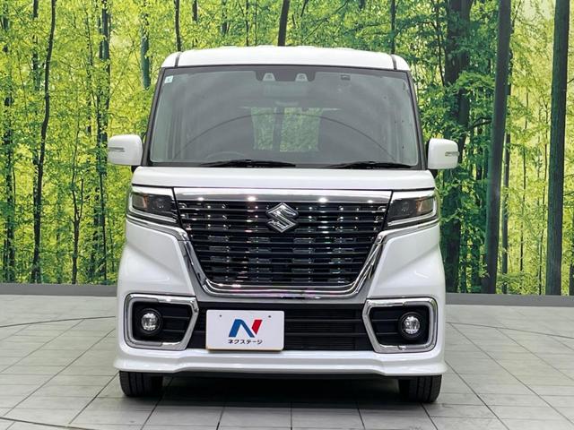 スペーシアカスタム ハイブリッドＸＳ　両側電動スライド　衝突軽減装置　純正ナビ　バックカメラ　ドライブレコーダー　Ｂｌｕｅｔｏｏｔｈ　スマートキー　レーダークルーズ　シートヒーター　クリアランスソナー　ＬＥＤヘッド　オートライト（14枚目）