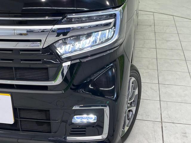 N-BOXカスタム L 衝突軽減装置 禁煙車 電動スライドドア 9型ナビ バックカメラ レーダークルーズコントロール ETC レーンキープ スマートキー LEDヘッド オートマッチクハイビーム オートライト 14インチAW(12枚目)