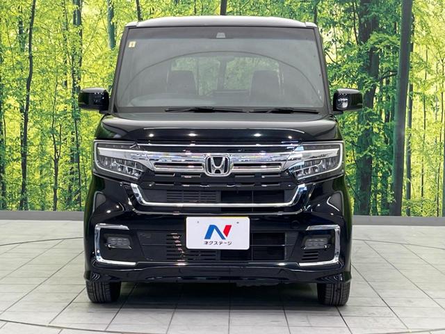 N-BOXカスタム L 衝突軽減装置 禁煙車 電動スライドドア 9型ナビ バックカメラ レーダークルーズコントロール ETC レーンキープ スマートキー LEDヘッド オートマッチクハイビーム オートライト 14インチAW(14枚目)