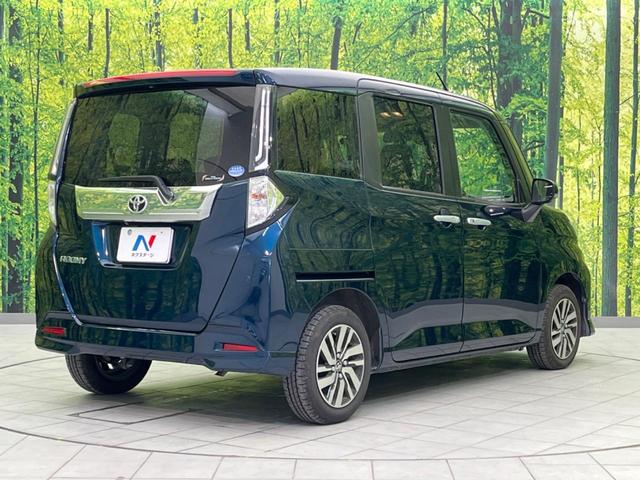 ルーミー カスタムＧ　両側電動スライドドア　純正ナビ　バックカメラ　衝突軽減装置　レーダークルーズコントロール　禁煙車　ドライブレコーダー　コーナーセンサー　レーンキープ　スマートキー　ＬＥＤヘッド　ＥＴＣ（17枚目）