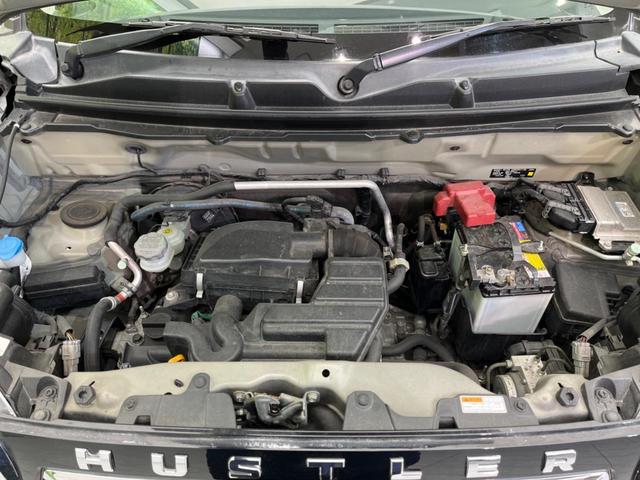 ハスラー ＪスタイルＩＩ　２トーン　衝突軽減装置　ＳＤナビ　バックカメラ　ＥＴＣ　ドラレコ　Ｂｌｕｅｔｏｏｔｈ　フルセグ　革巻きハンドル　ステアリングスイッチ　ＬＥＤヘッド　スマートキー　シートヒーター　　純正１５インチＡＷ（18枚目）