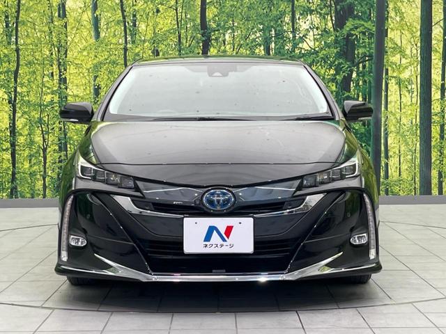 プリウスPHV Aプレミアムナビパッケージ モデリスタエアロ 純正SDナビ バックカメラ 衝突警報装置 レーダークルーズコントロール 禁煙車 本革シート コーナーセンサー レーンキープ スマートキー LEDヘッドライト ETC オートライト(14枚目)