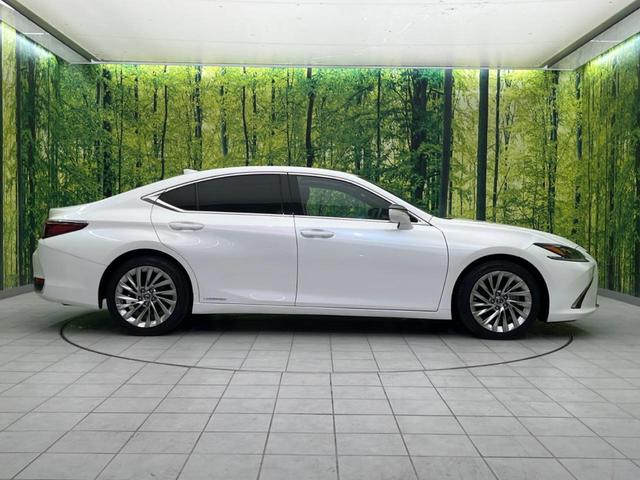 ＥＳ ＥＳ３００ｈ　バージョンＬ　ムーンルーフ　セーフティシステムプラス　メーカーナビ　パノラミックビューＭ　プレミアムサウンド　３眼ＬＥＤヘッド　スマートキー　純正１８ＡＷ　セミアニリン革シート　ＢＳＭ　ハンズフリーパワーバックドア（40枚目）