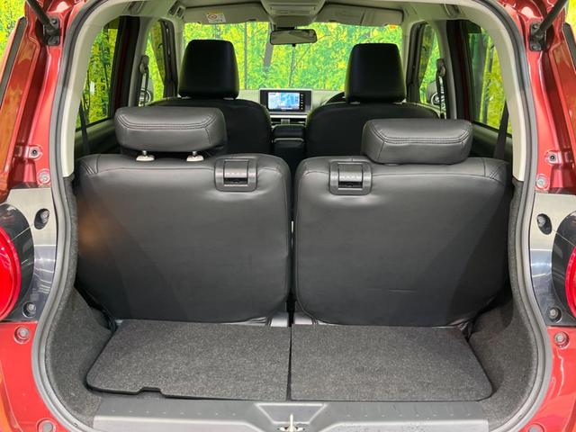 普段のお買い物や通勤、送迎等に十分な荷室スペースを確保しております。セカンドシートを倒すと、大きな荷物の積載も可能です♪